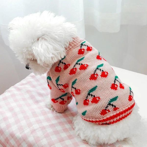 Abbigliamento per cani 2024 Cappotto maglione Inverno Vestiti per animali Abbigliamento Costumi per cuccioli Yorkies Bichon Barboncino Pomerania Maltese Schnauzer Abbigliamento
