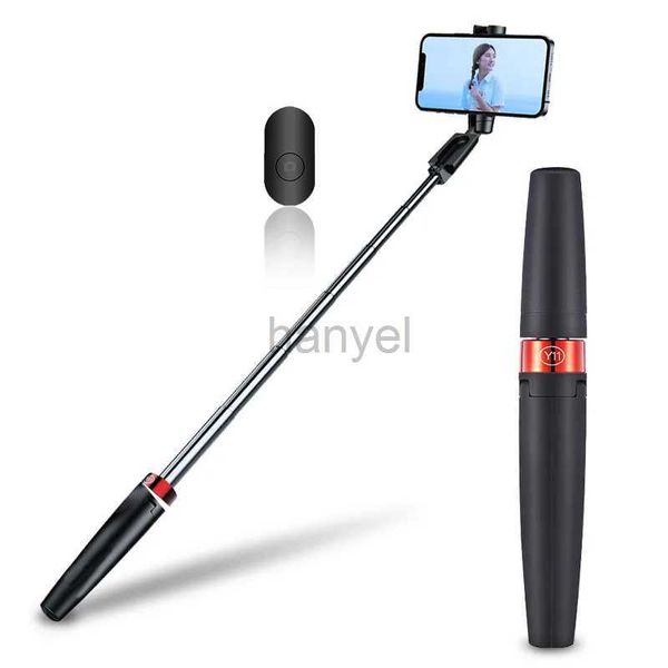 Monopiedi per selfie Nuovissimo Y11/Y9 Bluetooth Selfie Stick Mini portatile All-in-One Treppiede Selfie Stick può scattare in orizzontale e in verticale 24329