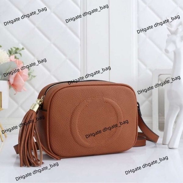 Saco de designer de luxo bolsa feminina zíper escondido saco borla alta versão único remendo interno pequeno quadrado superfície macia um ombro crossbody saco