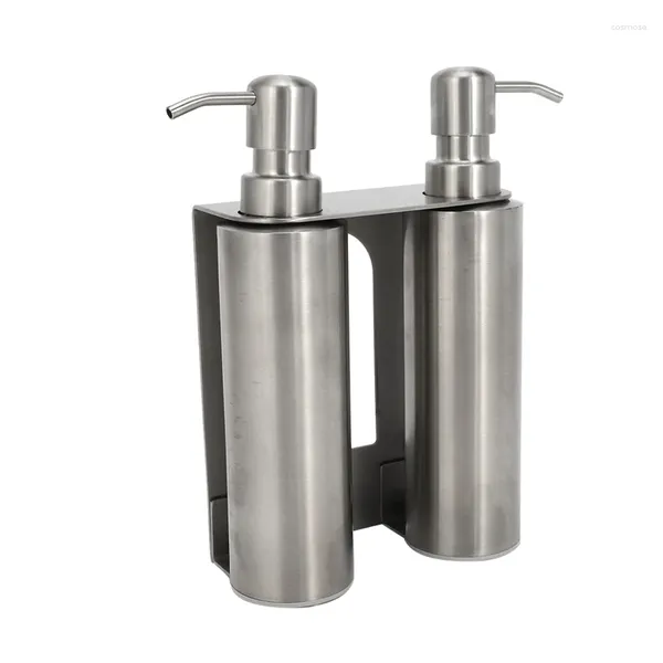 Дозатор для жидкого мыла - Аксессуары для ванной комнаты с мылом, настенная отделка из нержавеющей стали