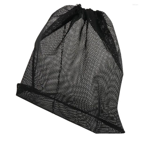 Gartendekorationen Teichpumpe Filterbeutel Black Media Nylon Mesh Schwimmbadbeutel für Biofilter Aquarium