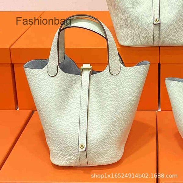 Designer Borse Htote Borse Tote Pelle bovina Designer Locks Picotin 2024 Testa di cuoio Borsa da donna grande media piccola Cestini Secchi Borse I0i2