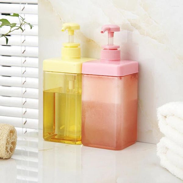 Distributore di sapone liquido da 800 ml di toilette da cucina di grande capacità per il bagno a colori casuali pompa portatile per il bagno per il bagno