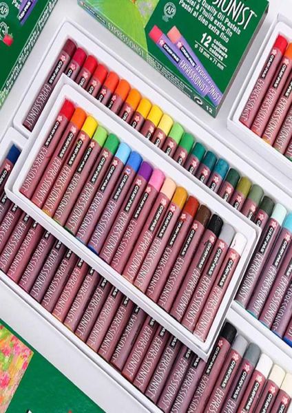 50 colori pastelli ad olio set penne da disegno pastelli pastelli morbidi lavabili di qualità per forniture per penne da disegno per la scuola di cancelleria per studenti8466550