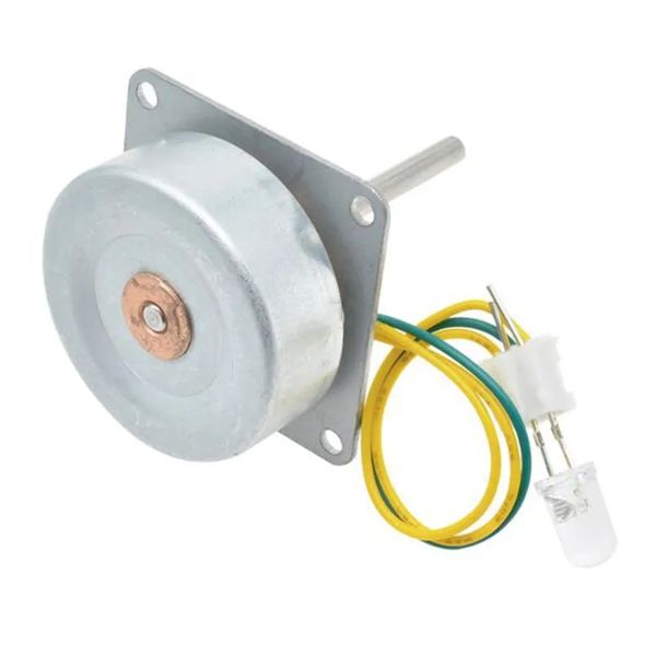 wholesale Dreiphasiger AC-Micro-Brushless-Generator Mini-Windhandgeneratormotor mit LED-Lampenperle 3-24 V DIY für Arduino