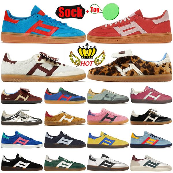 Adidas Samba Shoes Gazelle Monogram Pink Velvet Kith Classics Wales Bonner Cream Green OG originals sambas Dhgates gazelles Sneakers Scarpe Donna Scarpe Uomini