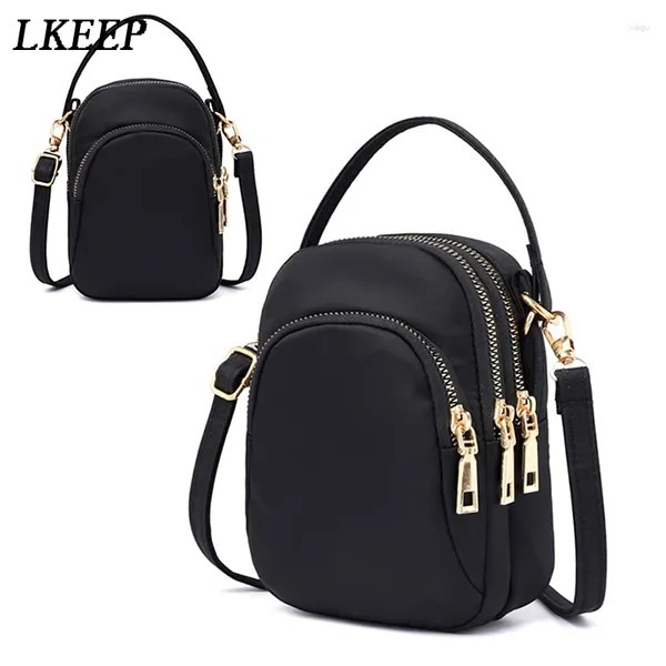 Sacos da noite Pequenas mulheres bolsa bolsa moda casual ombro sólido versão coreana selvagem bolsa de telefone crossbody para