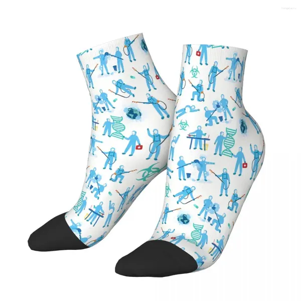 Мужские носки для дезинфекции, мужские и женские летние чулки до щиколотки Harajuku