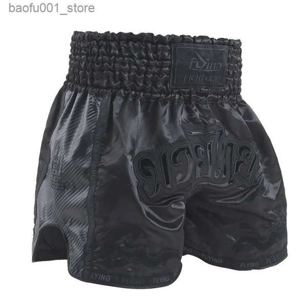 Herrenshorts Muay Thai Herren Damen Kinder Boxshorts Jugend Taekwondo Kampf MMA Staffel Sanda Grappling BJJ Sportshorts Q240329