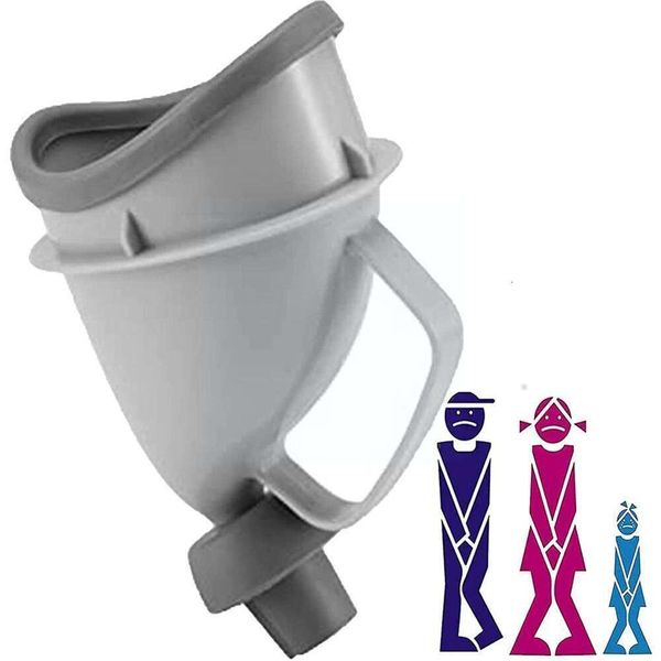 Neue Outdoor Auto Männlich Weiblich Urinal Trichter Urin Pinkeln Wc Ausrüstung Notfall Verkehrs Camping Tragbare Funne M2x3