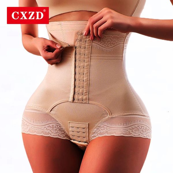 CXZD Donna Body Shaper Mutandine contenitive della pancia Vita alta Trimmer Cintura postpartum Dimagrante Biancheria intima Slimmer Shapewear Cincher 240322