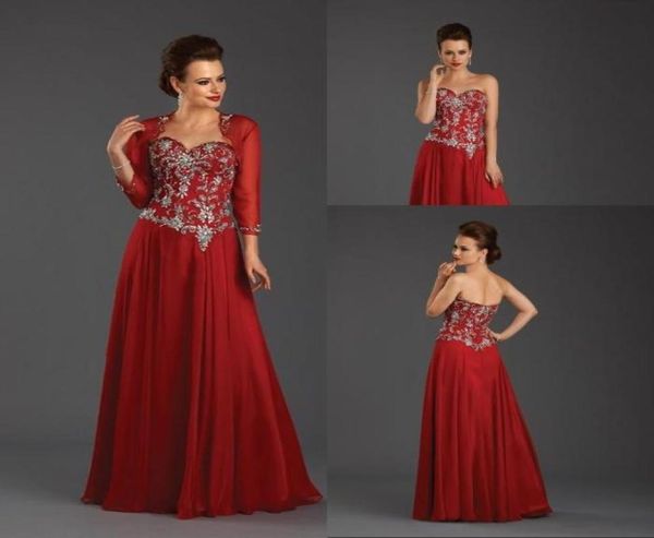 2019 Longo A Linha Chiffon Mãe da Noiva Vestidos com Mangas Compridas Jaquetas Frisadas Querida Vestidos de Festa de Casamento Formal6977473