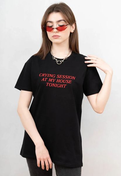 Sugarbaby chorando sessão em minha casa esta noite engraçado gráfico tshirt roupas estéticas grunge arte camisa moda feminina camisetas 240329