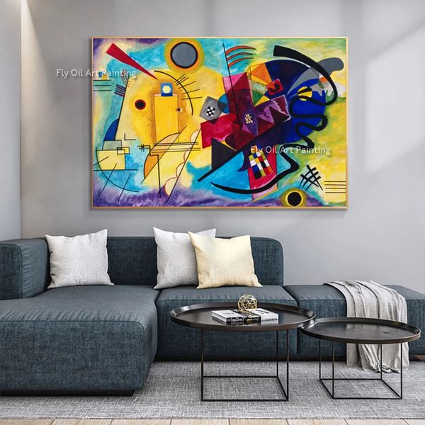 Decorazione moderna sopra il letto Pittura a olio astratta di grandi dimensioni Arte da parete colorata Arte astratta moderna su tela Pittura dipinta a mano su tela per soggiorno Arredamento camera da letto