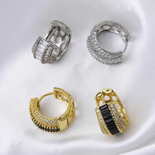 Серьги-кольца, модные крутые вещи, индивидуальное преувеличение, блестящие для женщин, универсальные трендовые вечерние классические ювелирные изделия, подарок