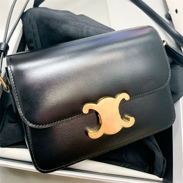 Mode Teen Triomphes Leder Umhängetasche Clutch Bag Damen kleine Luxus Designer Handtasche Kosmetik Umhängetasche Herren 10A Qualität Reisetasche Messenger Bags Geldbörsen