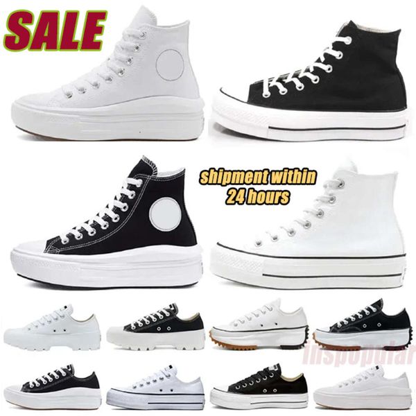 Designer sapatos de lona homens mulheres 1970 estrelas sapatos casuais plataforma de fundo grosso inversamente clássico preto e branco alto alto baixo superior tênis confortáveis ​​corações