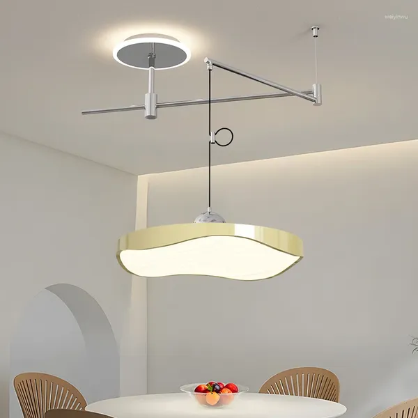 Deckenleuchten, verstellbare Lampe, Esszimmer, moderne LED-Anhängerbeleuchtung, Büro, Arbeitszimmer, Schlafzimmer, Hängelampen, Heimdekoration, Kronleuchter