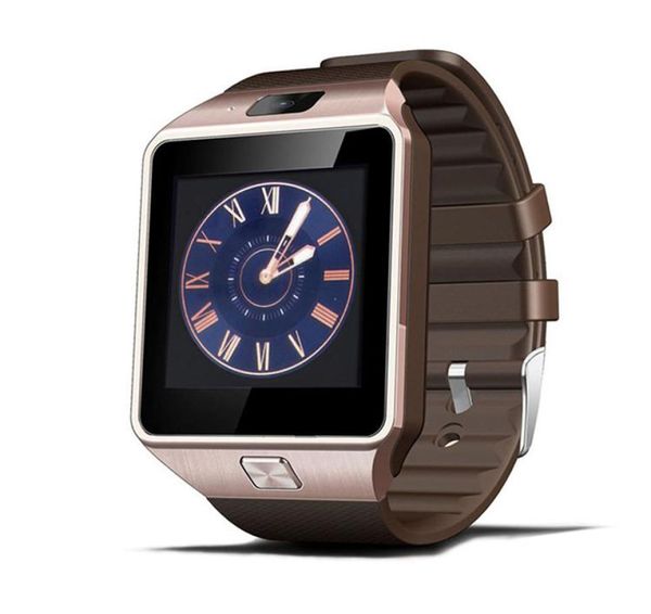 Smartwatch bluetooth relógio inteligente reloj relogio 2g gsm sim app sincronização mp3 antilost para ios telefones android pk dz097561647