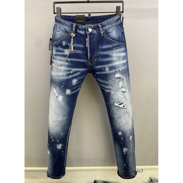 Y2k Jeans Designer Classic Herrenjeans Knight Boy Jeans Style Slim Stretch Stone Wash Process Zerrissene Jeans Asiatische Größe 28-38 Lila Jeans Jeanshose Ksubi Jeans 723