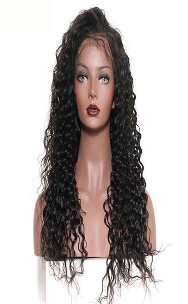 Парики из натуральных волос Dilys с глубокими волнами, отбеленные узлы, кружевной фронтальный парик, бразильские, индийские, малазийские человеческие волосы, натуральный цвет 1022inch1620041