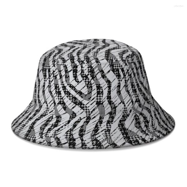 Berretti Cool American Flag USA Camo Camouflage Militare Cappello a secchiello per donna Uomo Adolescente Pieghevole Bob Cappelli da pescatore Panama Cap Autunno