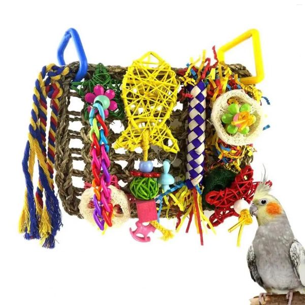 Altre forniture per uccelli Intrattenimento creativo Morso di pappagallo Giocattolo Accessori per gabbie Fornitura di denti resistenti all'usura