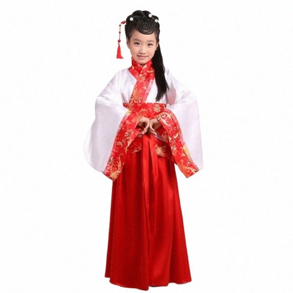 Neuer Stil Kinder Hanfu Mädchen Princ Kleidung Hanfu Foto Stu S W2Os #
