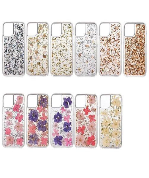 Glitter Quicksand Blingbling Phone Cases para iPhone 13 12 Pro Max 11 X XR XS 8 Case Mate Soft TPU com Retails Box2373868