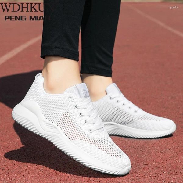 Scarpe Da Fitness 2024 Scarpe Da Ginnastica Delle Donne Della Maglia Traspirante Piatto Anti-Slip Donna Sneaker Outdoor Trainer Femminile Zapatos De Mujer Scarpe Sportive