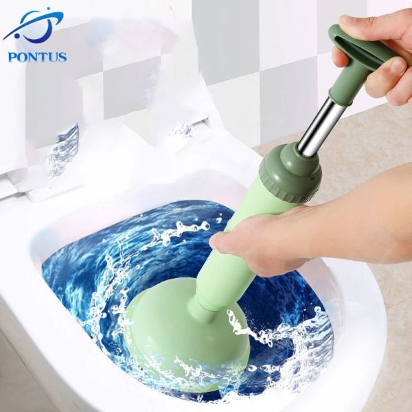 Stantuffo per tubi da giardino Stantuffi per WC Stantuffo di scarico ad alta pressione in silicone per lavelli da bagno Strumento di pulizia per stantuffi per tubi di scarico a pavimento