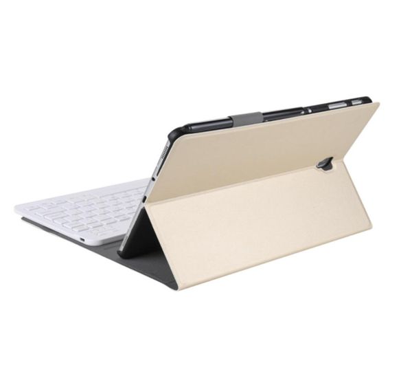 Blue Tooth Kabellose Tablet-Tastaturen mit Ledertasche für Samsung TabA 101 Zoll 2019 Version T510T515 Tablet-Tastatur-Holster7956950