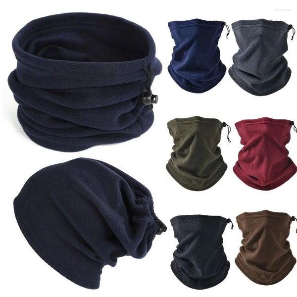 Sciarpe 3 in 1 Sciarpa invernale Cappello Maschera Termica per esterni Collo caldo Cerchio Avvolgere Passamontagna da sci Scaldino Beanie Cap Copertura per il viso