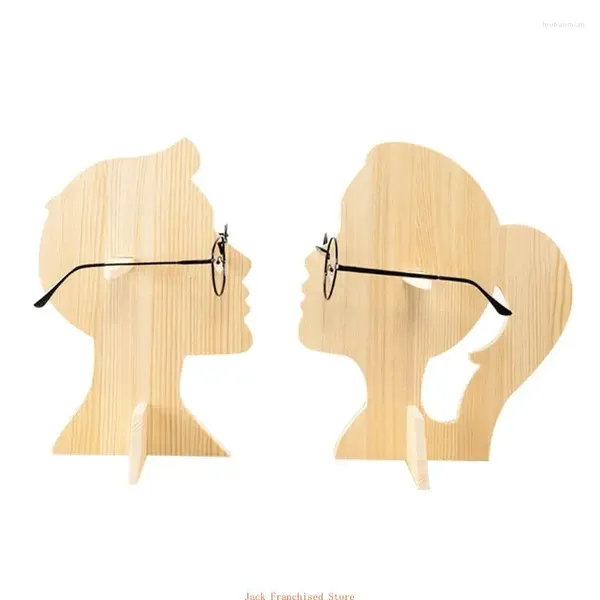 Portaoggetti da cucina Espositore per occhiali in legno Staffa per occhiali da sole Armadietto Donna Uomo