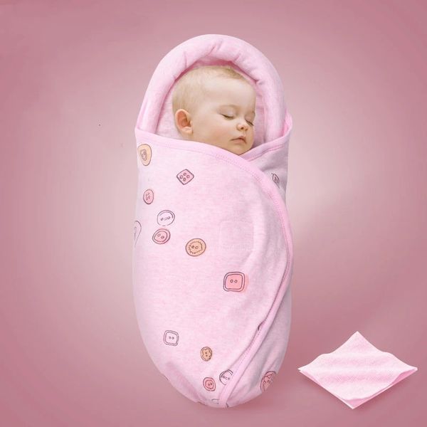 Sacco nanna primaverile ed estivo Sciarpa neonatale sottile Coperta anti-shock per neonati Cura del bambino nato Fasce per neonati 240312