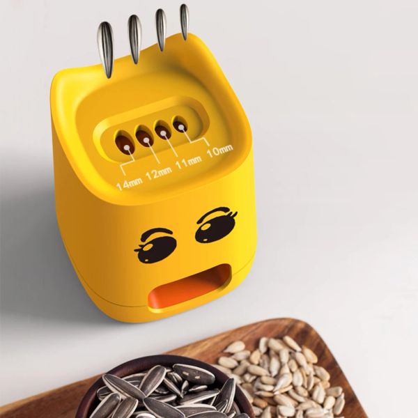 Ferramentas máquina descascador elétrico gadgets ferramentas abridor automático sementes de girassol proteger os dentes bonito dos desenhos animados portátil suprimentos domésticos