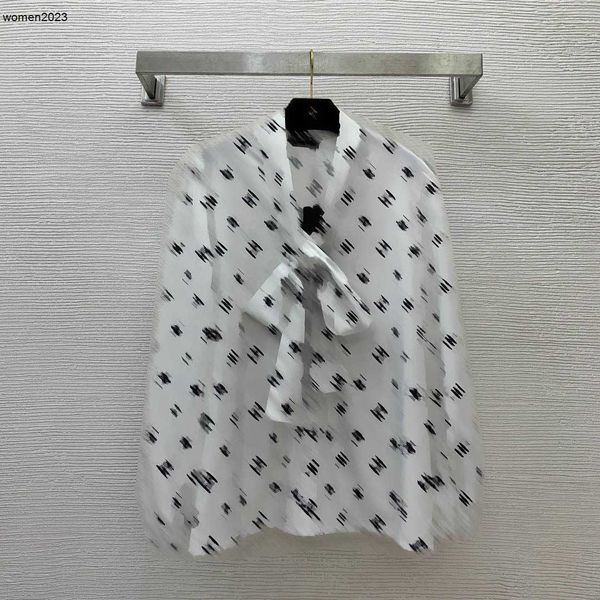 Marca camisa designer blusa camisas femininas primavera moda feminina carta logotipo impressão mangas balão manga longa camisa base namoro blusas mar 29