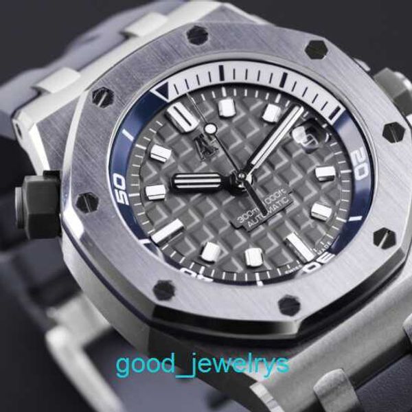 Brand AP Armbanduhr 15720st New Royal Oak Offshore Cement Ash Zifferblatt 42 mm komplett