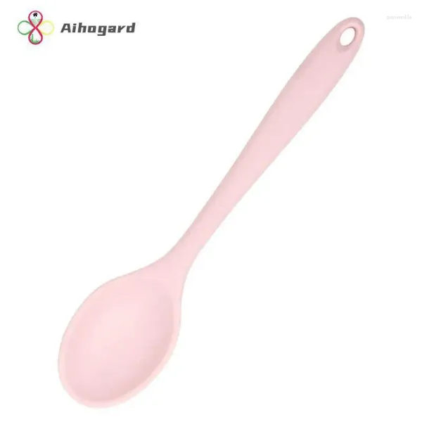 Cucchiai Resistenza alle alte temperature Facile da lavare Può essere sterilizzato Cucchiaio morbido in silicone antiscivolo Set da cucina Materiale di sicurezza