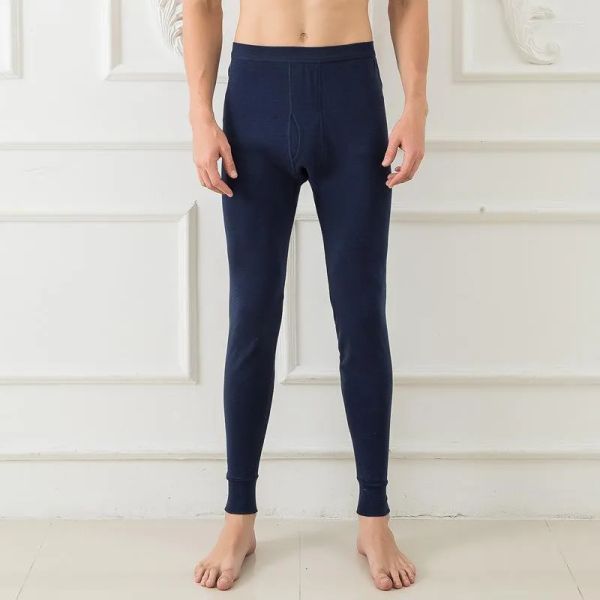 Roupa interior térmica dos homens legging apertado inverno quente longo johns underpant algodão macio thermo jogging entrega gota vestuário dh0dj