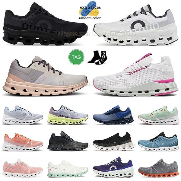 Tasarımcı Üst Koşu Ayakkabıları Buzul Gri Çayır Yeşil Cloudmonster Cloudstratus Dhgate Buz Prairie Platform Spor Ayakkabıları X 3 Siyah Eclipse Sports AAA Kaliteli Eğitmenler