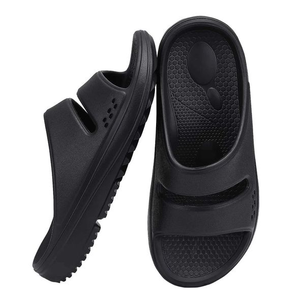 Chinelos Kidmi mulheres sapatos planos novas sandálias ortopédicas suporte arqueado slider macio nuvem banheiro casa chuveiro H240328ZRP0