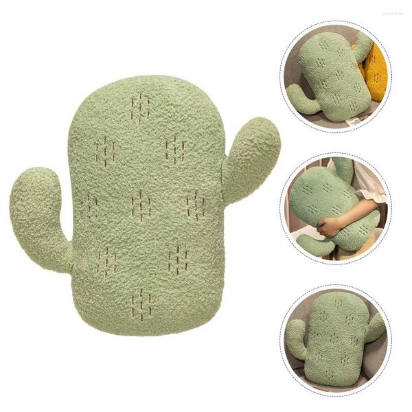 Cuscino Cactus Babydoll Peluche Decor Gettare Piante grasse Design a forma di ornamento Adorabili bambole