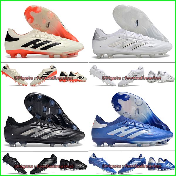 Copa Pure II Elite FG Futebol Sapatos Botas Chuteiras Para Mens Crianças Futebol De Crampon Scarpe Da Calcio Fussballschuhe Botas Futbol Chaussures Terreno Firme Ao Ar Livre Com Saco