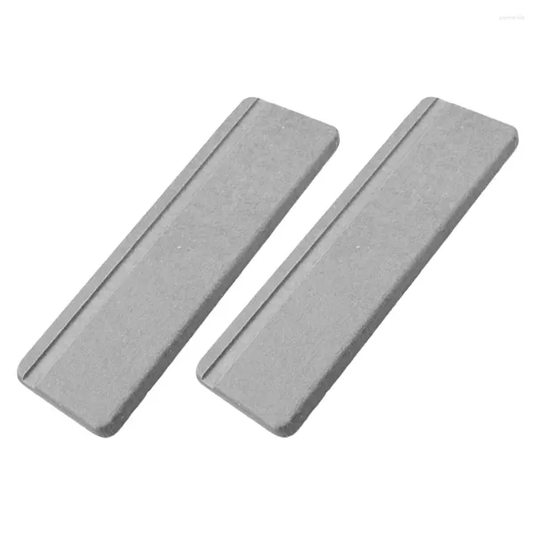 Travesseiro 2 Pcs Tapete de Lavagem Almofadas Absorventes de Água Sabão Terra Adsorvente Suporte de Copo Diatomite Não-Slip Banheiro Suprimentos Utilitário