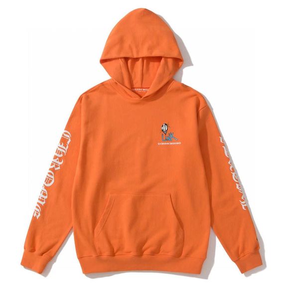 Fashion Outlet 21SS Getestet ch Matty Boy Hoodie Orange Pullover Orange Langarm Hoodie Loose Print Lip Graffiti für Männer und Frauen3973908