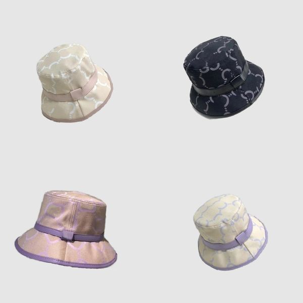 Cappello a secchiello di design retrò per uomo stile coppia pesca estiva a tesa larga previene il sole cappello da sole in pelle animale metallo modello solido berretto con lacci ga0133 C4