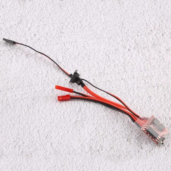 Tigelas RC ESC 30A 4-8V Escova Controlador de velocidade do motor 1/16 1/18 para escalada carro navio tanque mini 4Wd WPL