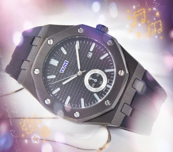 Top Luxury Mens Watch Quartz Endurance Pro Avenger Chronograph 42mm Relógios Múltiplas Cores Borracha Aço Inoxidável Vidro Mineral Relógios de Pulso Presentes