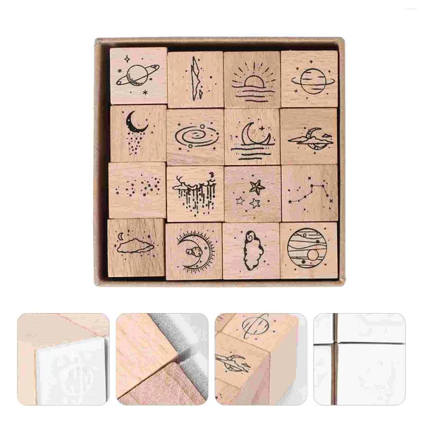 Lagerung Flaschen Siegel DIY Hand Konto Stempel Stempel Für Kinder Kind Handbuch Sammelalbum Holz Handwerk Werkzeug Multifunktions Briefmarken